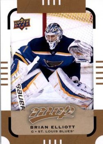 #124 Brian Elliott - St. Louis Blues - 2015-16 Upper Deck MVP Hockey