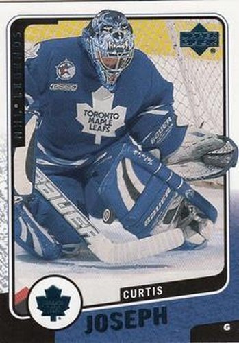 #124 Curtis Joseph - Toronto Maple Leafs - 2000-01 Upper Deck Legends Hockey