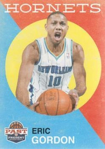 #124 Eric Gordon - New Orleans Hornets - 2011-12 Panini Past & Present Basketball