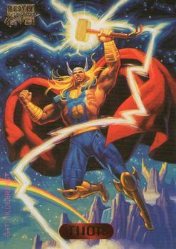 #124 Thor - 1994 Fleer Marvel Masterpieces Hildebrandt Brothers