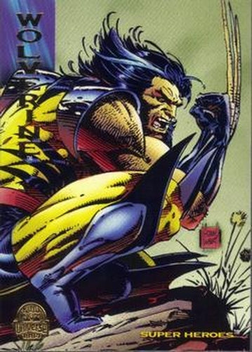 #124 Wolverine - 1994 Fleer Marvel Universe