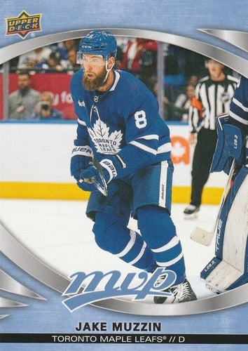 #124 Jake Muzzin - Toronto Maple Leafs - 2023-24 Upper Deck MVP Hockey