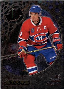 #124 Nick Suzuki - Montreal Canadiens - 2022-23 SkyBox Metal Universe Hockey