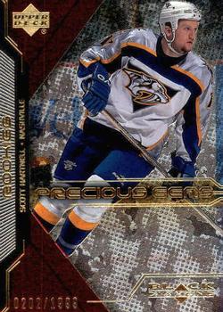 #124 Scott Hartnell - Nashville Predators - 2000-01 Upper Deck Black Diamond Hockey