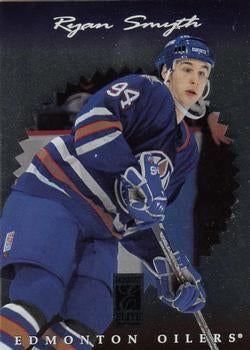 #124 Ryan Smyth - Edmonton Oilers - 1996-97 Donruss Elite Hockey