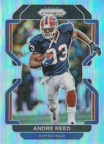 #124 Andre Reed - Buffalo Bills - 2021 Panini Prizm - Silver Football