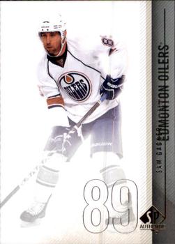 #124 Sam Gagner - Edmonton Oilers - 2010-11 SP Authentic Hockey
