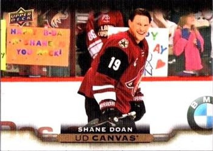 #C124 Shane Doan - Arizona Coyotes - 2015-16 Upper Deck - UD Canvas Hockey