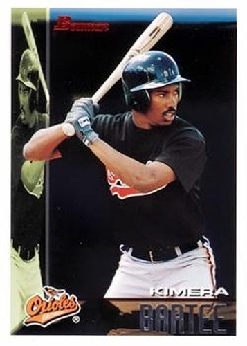 #124 Kimera Bartee - Baltimore Orioles - 1995 Bowman Baseball