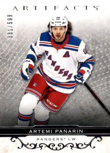 #124 Artemi Panarin - New York Rangers - 2021-22 Upper Deck Artifacts Hockey