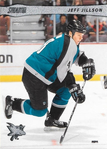 #124 Jeff Jillson - San Jose Sharks - 2001-02 Stadium Club Hockey