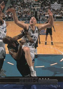#124 Greg Ostertag - Utah Jazz - 1999-00 Upper Deck Basketball