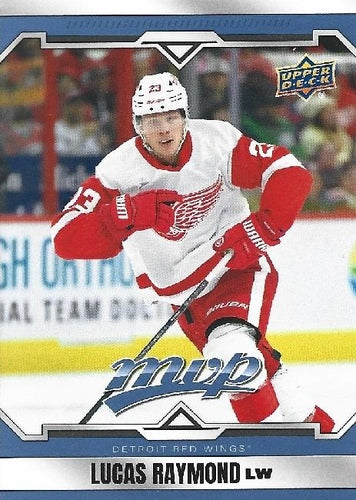 #124 Lucas Raymond - Detroit Red Wings - 2024-25 Upper Deck MVP Hockey