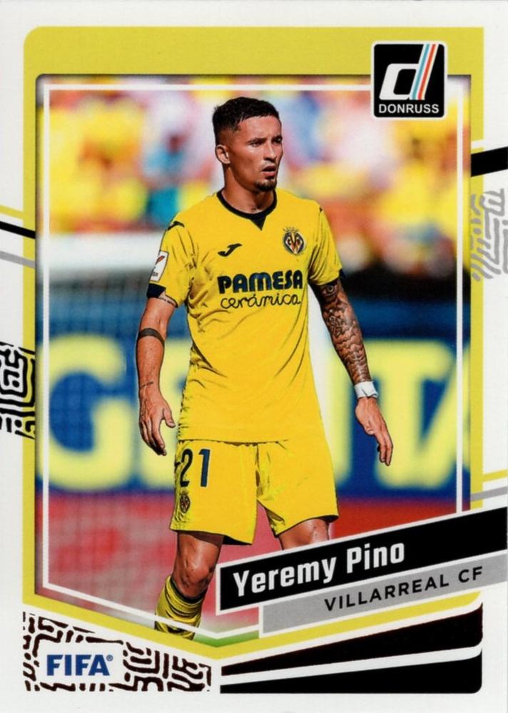 #124 Yeremy Pino - Villarreal - 2023-24 Donruss Soccer