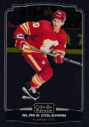 #124 Blake Coleman - Calgary Flames - 2022-23 O-Pee-Chee Platinum Hockey