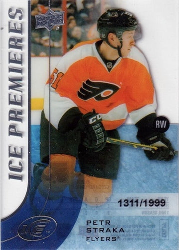 #124 - Petr Straka - Philadelphia Flyers - 2015-16 Upper Deck Ice Hockey