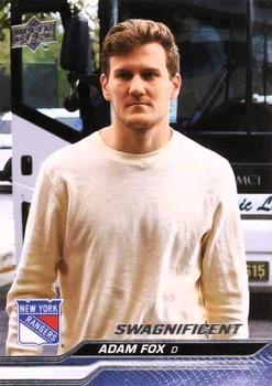 #124b Adam Fox - New York Rangers -2023-24 Upper Deck Hockey
