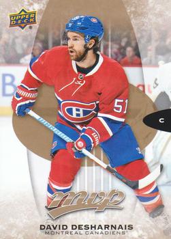 #14 David Desharnais - Montreal Canadiens - 2016-17 Upper Deck MVP Hockey