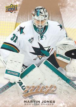 #16 Martin Jones - San Jose Sharks - 2016-17 Upper Deck MVP Hockey
