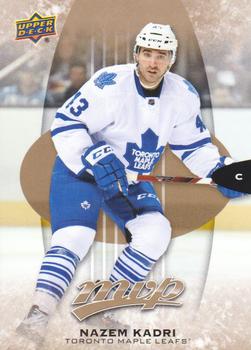 #19 Nazem Kadri - Toronto Maple Leafs - 2016-17 Upper Deck MVP Hockey