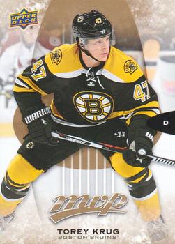 #28 Torey Krug - Boston Bruins - 2016-17 Upper Deck MVP Hockey