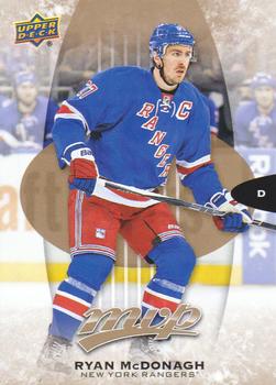 #40 Ryan McDonagh - New York Rangers - 2016-17 Upper Deck MVP Hockey