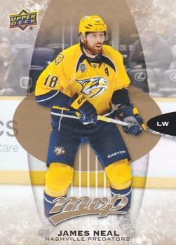 #55 James Neal - Nashville Predators - 2016-17 Upper Deck MVP Hockey