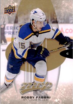 #108 Robby Fabbri - St. Louis Blues - 2016-17 Upper Deck MVP Hockey