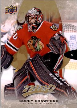 #134 Corey Crawford - Chicago Blackhawks - 2016-17 Upper Deck MVP Hockey