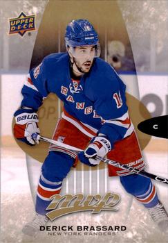 #138 Derick Brassard - New York Rangers - 2016-17 Upper Deck MVP Hockey