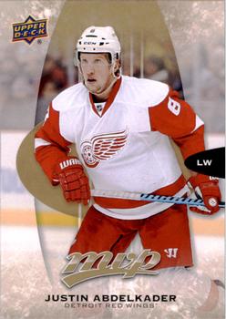 #150 Justin Abdelkader - Detroit Red Wings - 2016-17 Upper Deck MVP Hockey