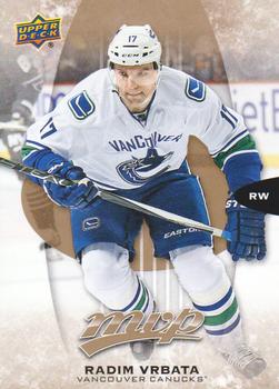 #154 Radim Vrbata - Vancouver Canucks - 2016-17 Upper Deck MVP Hockey
