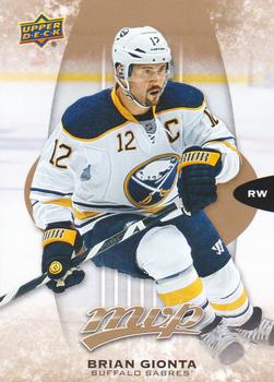 #155 Brian Gionta - Buffalo Sabres - 2016-17 Upper Deck MVP Hockey