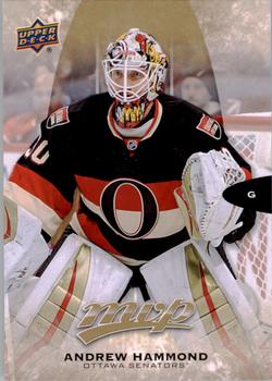 #164 Andrew Hammond - Ottawa Senators - 2016-17 Upper Deck MVP Hockey