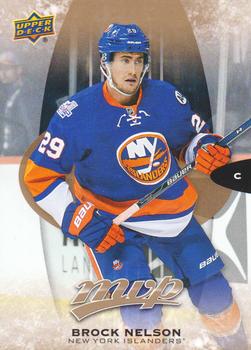 #175 Brock Nelson - New York Islanders - 2016-17 Upper Deck MVP Hockey
