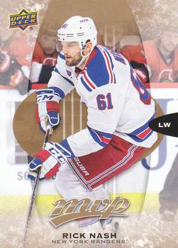 #210 Rick Nash - New York Rangers - 2016-17 Upper Deck MVP Hockey