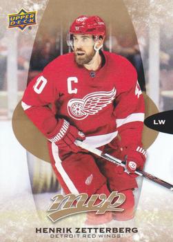 #213 Henrik Zetterberg - Detroit Red Wings - 2016-17 Upper Deck MVP Hockey