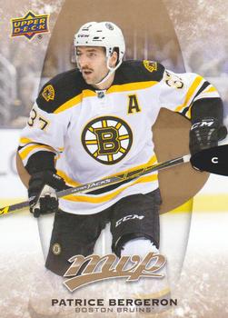 #247 Patrice Bergeron - Boston Bruins - 2016-17 Upper Deck MVP Hockey