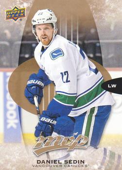 #256 Daniel Sedin - Vancouver Canucks - 2016-17 Upper Deck MVP Hockey