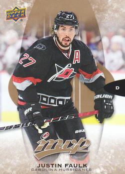 #264 Justin Faulk - Carolina Hurricanes - 2016-17 Upper Deck MVP Hockey