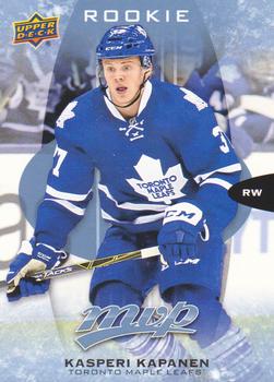 #290 Kasperi Kapanen - Toronto Maple Leafs - 2016-17 Upper Deck MVP Hockey