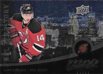#318 Adam Henrique - New Jersey Devils - 2016-17 Upper Deck MVP Hockey