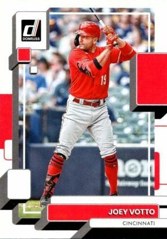 #125 Joey Votto - Cincinnati Reds - 2022 Donruss Baseball