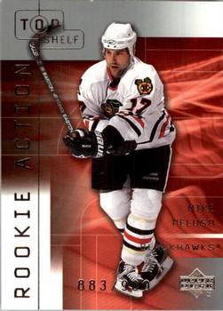 #125 Mike Peluso - Chicago Blackhawks - 2001-02 Upper Deck Top Shelf Hockey
