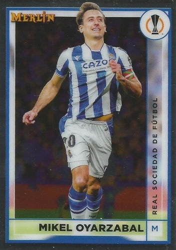 #125 Mikel Oyarzabal - Real Sociedad - 2022-23 Merlin Chrome UEFA Club Competitions Soccer