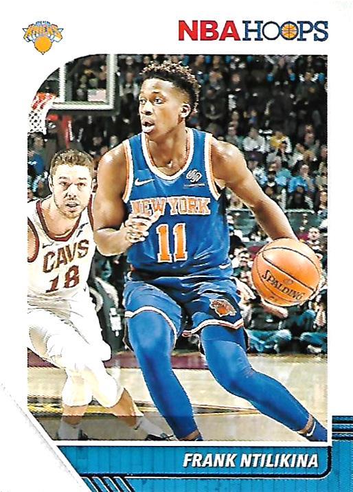 #125 Frank Ntilikina - New York Knicks - 2019-20 Hoops Basketball