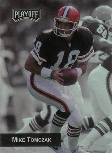 #125 Mike Tomczak - Pittsburgh Steelers - 1993 Playoff Football