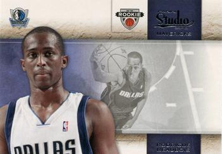 #125 Rodrigue Beaubois - Dallas Mavericks - 2009-10 Panini Studio Basketball