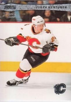 #125 Jukka Hentunen - Calgary Flames - 2001-02 Stadium Club Hockey