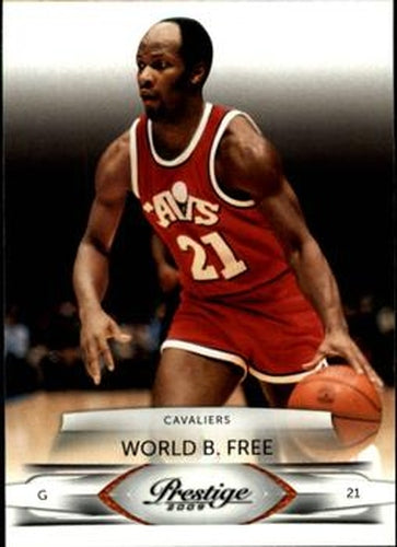 #125 World B. Free - Cleveland Cavaliers - 2009-10 Panini Prestige Basketball